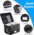Upgraded File Box with Lock - Fireproof Document File Organizer Box with Water-Resistant Zipper & Adjustable Handle -