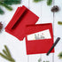 Invitation Envelopes - 100-Pack 5x7 A7 Envelopes for Invitations - Red, 5 1/4 x 7 1/4 Inches
