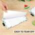 Joyberg 2 PCS Magnetic Grocery List Pads for Fridge, 4.5x7.5 Inches, 60 Pages Per Notepad