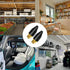 votuyet 6PCS Nozzle Black Rubber Air Tool For Air Tip,which can be used for inflating various items such as balloons