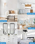 EvaStary Ceiling Fan Light Bulbs, 60W Equivalent E12 LED, 600LM Daylight 5000K, Non-dimmable, 6 Pack