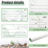 Dianelhall 2 Pcs Big Checks for Presentations, 30 x 16'' Giant Large Blank Fake Check for Graduation Presentations