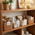 80 Set 76 4 Chinco Pcs Basket Label Clips Include Removable Kitchen Clip Label Holder PVC Storage Bin with Chalk