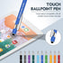 Teling Snarky Office Pens, Funny Ballpoint Pens with Rude Quotes, Vibrant Negative Passive Positive Message Pens