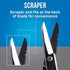 Jonard Tools ES-1964DS Stainless Steel Free-Fall Electrician's Scissors for Reduced Hand Fatigue