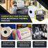 Receipt Paper Roll 3 1/8 x 230 for Square Register and Square POS System, Pack of 12 Rolls -