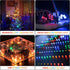 EBOOT 100 Pieces Clear LED Light Emitting Diodes Bulb, 5 mm (5 Colors)