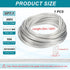 65Ft 18/2 300V SPT-1 PATIKIL PVC Covered Wire, Lamp Cord Insulated Heat Resistant Electronical Flexible Cable for LED