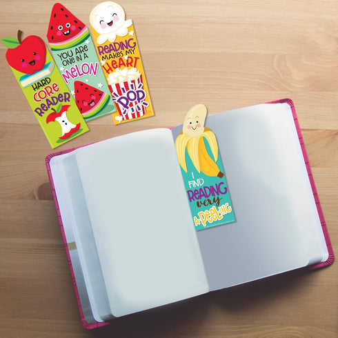 Eureka 24 Piece Scratch-and-Sniff Banana Scented Bookmarks