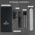 Liquid Ink Rollerball Pens - Fine Line Writing Pens for Journal, Office Supplies, Fancy Gift Box for Father's Day, Green