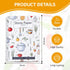 Waterproof Cooking Notebook - For Grocery Lists or a Recipe Book to Write in Your Own Recipes - Chefs - Cooks - Bakers - All Cooking Fans - 50 Sheets/100 Pages - 8.3 inches x 6 Inches by StoneWrite