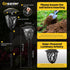 6500K IP65 6-Pack Ensenior Solar Lights Outdoor, LED Solar Garden Lights for Pathway Yard Patio Walkway Planter Walkway