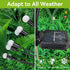 Solar Garden Lights Outdoor Waterproof, 2 Pack 16 LED Decorative Solar Swaying Lights for Garden Decor