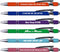 Team Building Employee Appreciation Pen Sets, Soft Touch Coated Metal and Stylus, 6 Pack 36094