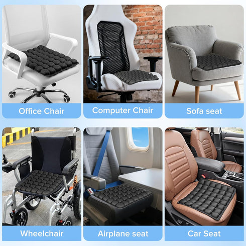 Cushion-1 Sondour Travel Seat Cushion, Airplane Cushion Long Flight, Airplane Gadgets Inflatable Seat Cushions