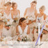 LADY&HOME 10 Pcs Bridesmaid Pens, Large Diamond Crystal Metal Ballpoint Pens for Women Wedding Bridal Shower Favors