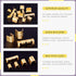 Swpeet 525 Pcs Non-Insulated U Shape Wire Crimp Copper Terminal Connector Kit, Gold TC-1 TC-A TC-B TC-C TC-T, Ring Lugs
