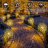 2Pack 150LED suddus Solar Garden Lights Outdoor Waterproof Decorative, Upgrade Firework Lights, Solar Fairy Lights