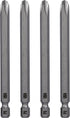 Mayhew Tools 19234-4 Phillips Power Bit, 4-Pack, NO. 3 x 3.5"