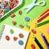 Pasimy Camping Mini Erasers for Kids Bulk, 64 Pcs Happy Camper Rubber Erasers for Classroom Prizes