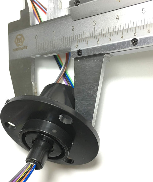 Taidacent 6 Wires 12 Wires 2A 5A 10A 15A 20A 30A Slip Ring Collector Ring Rotary Electrical Contact