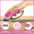 Pack 5 Pink Box Cutter Retractable Utility Knife - Two Heavy Duty Cardboard Carton Cutter Opener Retracting