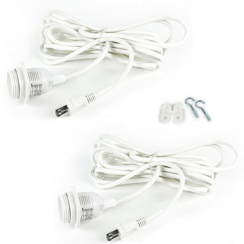 Rustic State Fabric Cord for Hanging Pendant Lamp Fixture - 15 Feet