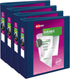 AVERY Durable View 3 Ring Binders - 2" Slant Rings, Dark Blue, 4 Blue Binders (17046)