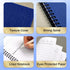 FLYING EAGLE Premium 4x6 Small Spiral Notebook, 3 Pack A6 Mini Journal, Plastic Hardcover, 468 Pages