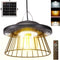HULPPRE 3000lm Solar Light Indoor&Outdoor,Solar Shed Light Daytime or Night,Classic Metal with