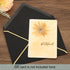 PATIKIL 100 Pack 5 x 7 A7 Card Christmas Envelopes V Flap with Gold Border for Office, Wedding Gift Cards, Invitations,