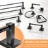 RUACQ Towel Ring, Square Base Hand Towel Holder, Stainless Steel Hand Towel Hanger Wall Mounted, Modern Hand Towel