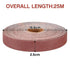 Emery Cloth Roll, 100 Grit Continuous Sandpaper Roll 1" x 85 Feet for Wood Furniture Finishing and Metal Sanding