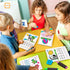 Double Sided Whiteboard 9”x12” for Kids, Story Lined Dry Erase Board for Writing, Drawing - Age 3-5, Teacher,