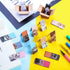 Zonon 30 Pieces Cats Magnetic Bookmarks, Cute Cats Markers for Students, Teachers, School Home Office Reading Stationery