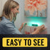 12-inch 2 Franklin Sensors Light Level, Turns Green When Level, Digital/Electronic, Magnetic Torpedo Leveler, Vertical