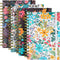 Spiral Notebook, B5 Lined Journal for Women, Hardcover with 2 Pockets, College Ruled, 160 Pages, 7.48" x 10"