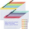 Mesh Zipper Pouch Bags, 24pcs A4 Zipper Pouches for Organizing, Plastic Zipper Bags for School Home Office