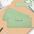 Mulbozy 200 Pcs #10 Business Envelopes, Self Seal Windowless Mailing Envelopes for Office Checks, Invoices (Sage Green)