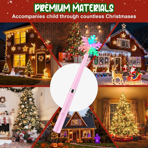 Bonfix Wireless Remote Control Outlet, Magic Light Wand for Christmas Tree Lights and Home Decoration Lights, Remote