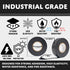 (1PK) Black Electrical Tape, PVC General Purpose, Waterproof, Flame-Retardant, UL Listed, 60’ x 3/4"