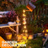 10 200 Strands LED Firefly Bunch Lights, Waterproof, Plug in String Lights for Waterfall Vine String Lights Watering