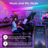 RCUICA 16.4FT LED Neon Rope Lights Waterproof with Smart App Control Remote,DIY Scene Modes,Music Sync