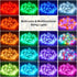 20FT 40 24 OMIKA Battery Powered String Lights, LED Color Changing Battery Operated Christmas Light, USB Powered