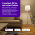 Bulbs 1-Pack) Dimmable A19 Lightbulbs Bulbs Roku Smart Light (White, - with Adjustable Brightness & Temperature - WiFi