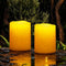 Homemory Solar Candles Outdoor Waterproof, Rechargeable Candles, Solar Powered Flameless Candles for