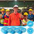 6 Pcs Air Mesh Hard Hat Liner Sweatband - Safety Helmet Insert Comfortable Cooling Liner Soft Ventilation Sweat Band