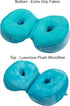 5 STAR SUPER DEALS Tailbone Dual Comfort Cushion Lift Hips Up Seat Cushion, Beautiful Buttocks Latex Cushion Orthopedic
