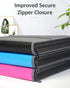 Sooez Accordion File Organizer with Safe Zipper, 12 Pocket Expanding File Folder with Front Pencil Pouch, Portable Monthly Paper Bill Tax Receipt Organizer, School Office Supplies, Letter Size, Black by Sooez