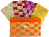 Pack Of 5 Money Brocade Fabric Envelopes | Shagun Lifafa Gift Card Holder | Wedding Gifts